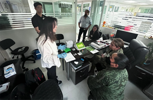 Presentación en el Hospital Militar de Especialidades de la Mujer y Neonatología